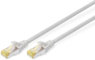Digitus DK-1644-A-015 RJ45 Netwerkkabel, patchkabel CAT 6A S/FTP 1.50 m Grijs 1 stuk(s)