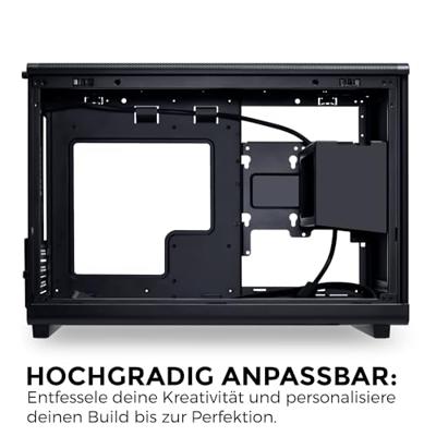 Lian Li DAN Cases A3 Micro-tower PC-behuizing Zwart