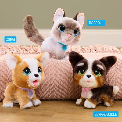 Knuffel Furreal Friends Kitten Grand Walker Multicolour (2 Onderdelen) - thumbnail