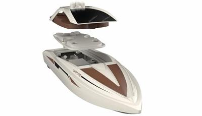 Amewi Caprice Yacht 380mm RTR - thumbnail
