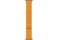 Apple origineel Leather Link Apple Watch medium 42mm / 44mm / 45mm California Poppy - MY9P2ZM/A - thumbnail