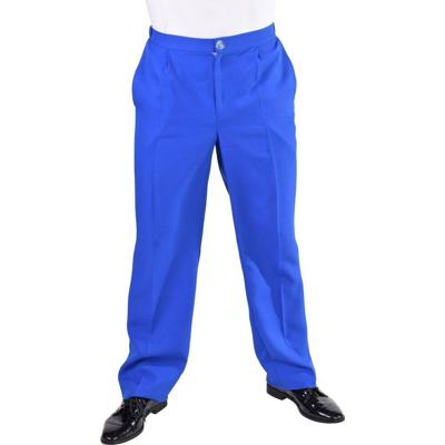 Broek recht kobalt Broek recht kobalt
