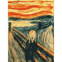 Best Pause hobbypakket De Schreeuw 40 x 50 cm canvas 10-delig - thumbnail