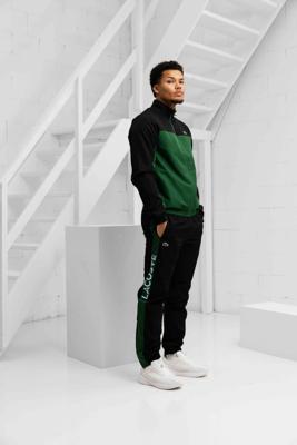 Lacoste Sport Print Trainingspak Heren Groen/Zwart - Maat S - Kleur: ZwartGroen | Soccerfanshop Lacoste Sport Print Trainingspak Heren Groen/Zwart - Maat S - Kleur: ZwartGroen | Soccerfanshop