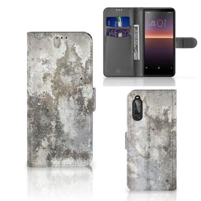 Sony Xperia 10 II | Bookcase | Beton Print