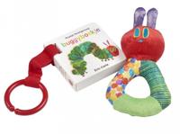 Rupsje Nooitgenoeg (buggyboekje en knisperrammelaar) - Eric Carle - Hardcover (9789025752484) - thumbnail