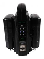 Dubbele V-Mount lader voor o.a. Sony BP-95W, BP-GL65, BP-190WS - met 4-Pin XLR kabel - thumbnail