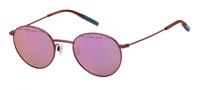 Tommy Hilfiger zonnebril 0030/S cat.3 panto staal rood/roze - thumbnail