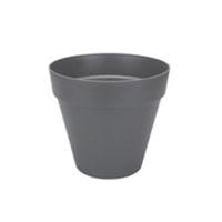 Elho loft urban rond weels bloempot 40 cm antraciet - thumbnail