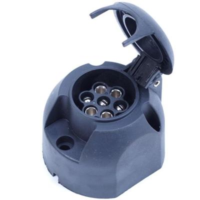 Trailergear stekkerdoos 7 polig plastic, blister Trailergear stekkerdoos 7 polig plastic, blister