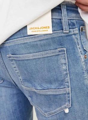 Jack & Jones Jjiglenn Jjfox Am 489 50sps Noos Slim Fit Blue Denim