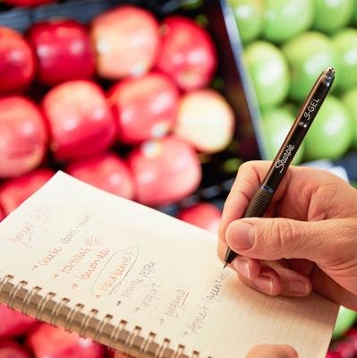 Gelschrijver Sharpie S-gel medium zwart