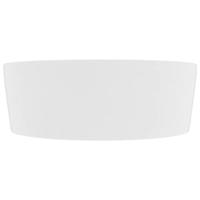 VidaXL Wastafel met overloop 36x13 cm keramiek matwit - thumbnail