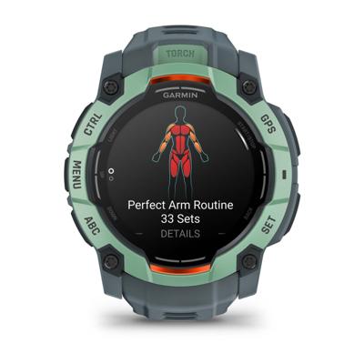 Garmin Instinct 3 AMOLED 3,3 cm (1.3") 50 mm Digitaal 416 x 416 Pixels Touchscreen Groen GPS