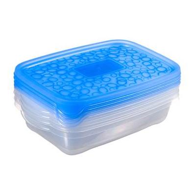 Curver set take away vershouddozen rechthoekig 4 x 1 liter