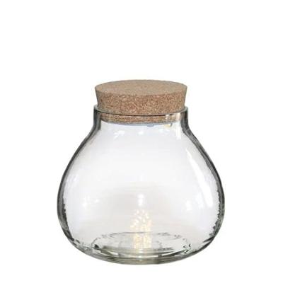 Terrarium vaas met LED - 15 cm diameter