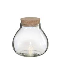 Terrarium vaas met LED - 15 cm diameter - thumbnail