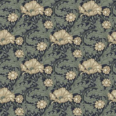 Dutch Wallcoverings Angas - Esther Black - Zwart