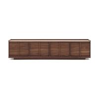Kave Home TV-meubel 'Onix' Notenfineer, 200cm - thumbnail