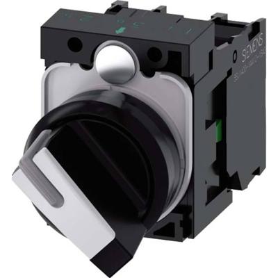 Siemens 3SU1100-2BF60-1MA0 - Tuimelschakelaar, verlicht, 22 mm, rond, kunststof