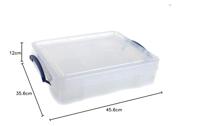 Really Useful Box opbergdoos 11 liter, transparant - thumbnail