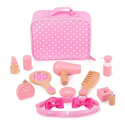 Bigjigs houten beauty case, 11dlg. Bigjigs houten beauty case, 11dlg.