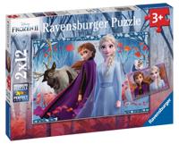 Ravensburger puzzel Frozen 2 2x12 stukjes - thumbnail