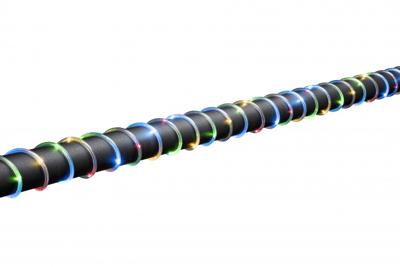 LED Mini lichtslang 4.5V, 2 meter 260 LED, multicolor gekleurde lampjes 3090-500