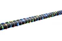 LED Mini lichtslang 4.5V, 2 meter 260 LED, multicolor gekleurde lampjes 3090-500 - thumbnail