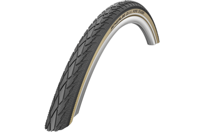SCHWALBE buitenband road cruiser 28x1.75 47-622 draad zwart/bruin