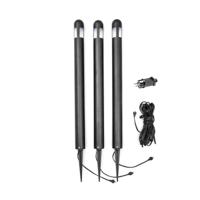 KonstSmide Tuinlampen 12 voltAmalfi (3x) 75cm antraciet - 7452-750 - thumbnail