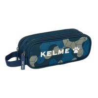 Pennenetui met 2 vakken Kelme Epic Marineblauw 21 x 8 x 6 cm - thumbnail