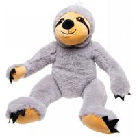 LG-Imports knuffelluiaard 42 cm grijs - thumbnail