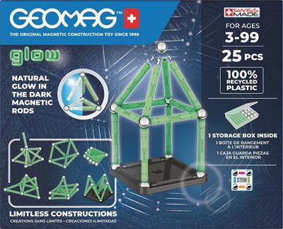 GEOMAG - Milieuvriendelijk 25 stuks Glow