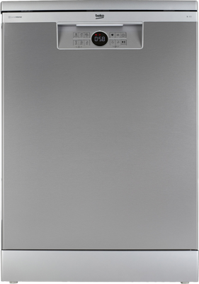 Beko BDFN26640XC CornerIntense Vrijstaande vaatwasser Zilver - thumbnail