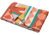 David Fussenegger David Fussenegger LUCA flannel cotton plaid - africa bordure 200x140 cm terracotta - thumbnail