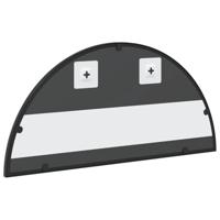 VidaXL Wandspiegel boog 60x30 cm ijzer zwart - thumbnail