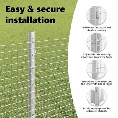 VidaXL Hek met paal zilver 0,8 x 25 m staal