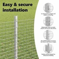 VidaXL Hek met paal zilver 0,8 x 25 m staal - thumbnail