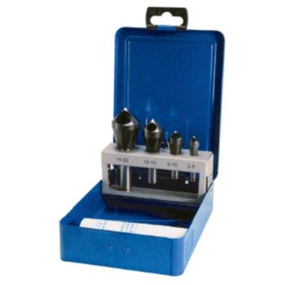 Promat/Tecwerk Dwarsgatverzinkborenset | 2-5/5-10/10-15/15-20 mm | HSS-Co | 4 delig kunststof cassette - 4000865500