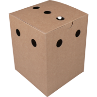 Bak | Karton | fritesbox | 110x110x140mm | bruin | 200 stuks - thumbnail