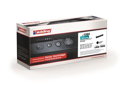 Edding Tonercassette vervangt Brother TN-1050 Compatibel Zwart 1000 bladzijden EDD-1060 Edding Tonercassette vervangt Brother TN-1050 Compatibel Zwart 1000 bladzijden EDD-1060
