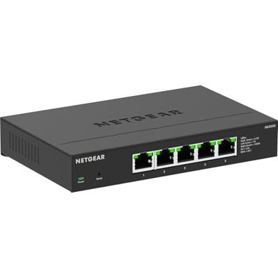 Netgear 5-port 2.5g multi-gigbit ethernet plus switch (ms305e) (zwart, managed)
