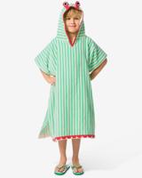 HEMA Kinderponcho 68x78cm krab strepen (multicolor) - thumbnail