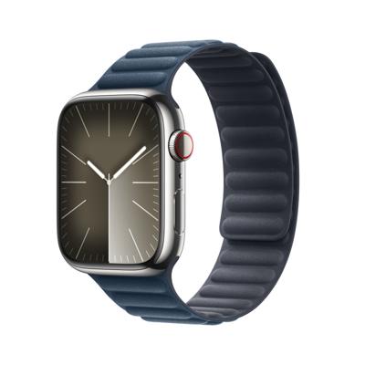 Apple Watch Band - Magnetic Link - 45 mm - oceaanblauw - M/L