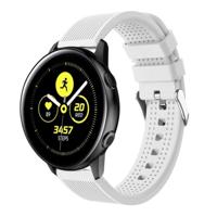 Smart Watch silicone polsband horlogeband voor Garmin VivoActive 3 (wit) - thumbnail