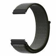 Huawei Watch GT 3 Pro - 43mm - Sport Loop nylon bandje - Donkergroen met grijze band Huawei Watch GT 3 Pro - 43mm - Sport Loop nylon bandje - Donkergroen met grijze band