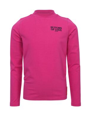 LOOXS Little winter t-shirt meisjes - roze - longsleeve