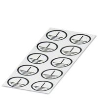 Phoenix Contact 0806767 ETS-E ETS-E - Sticker Wit, Zwart Inhoud: 100 stuk(s) - thumbnail