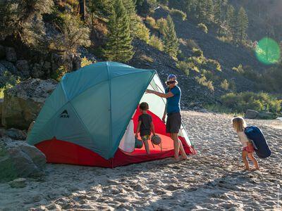 MSR Habitude 4 4 persoon/personen Blauw, Rood MSR Habitude 4 4 persoon/personen Blauw, Rood